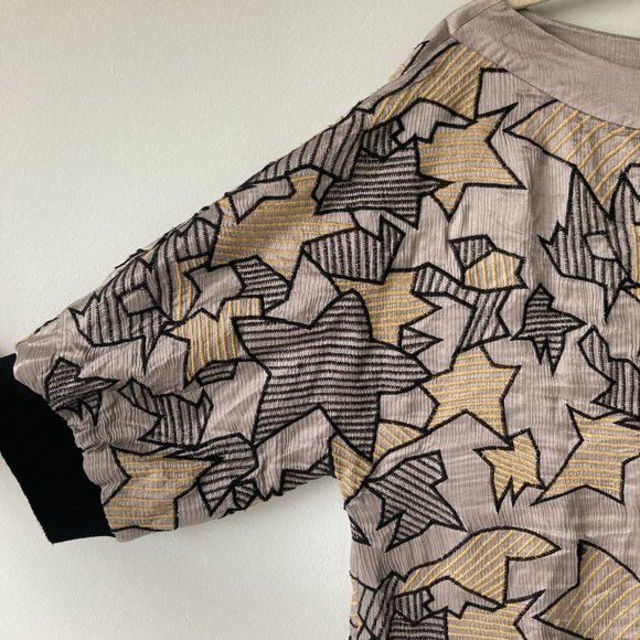 MARC JACOBS Oversized Embroidered Star Top Size 4 - Picture 2 of 10